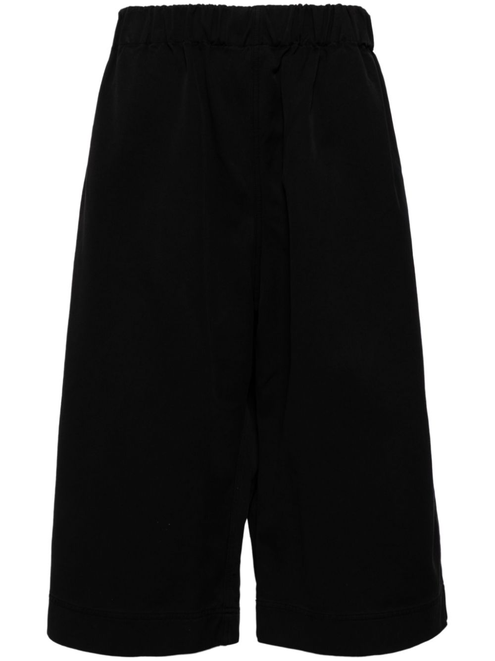 Yama cotton shorts - Black