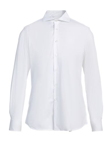 Man Shirt White Size 16 ½ Cotton, Elastane