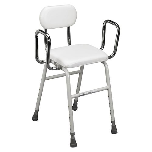 All-Purpose Stool with Adjustable Arms