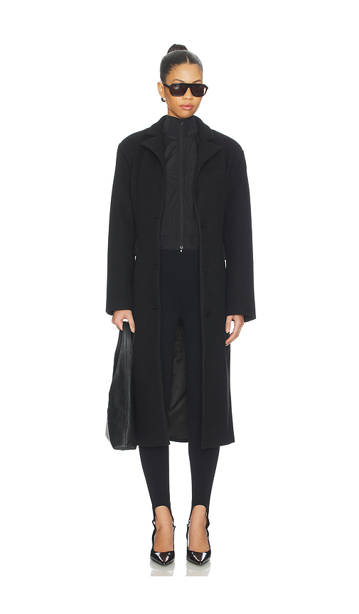 ALL THE WAYS Whitney Coat in Black. L. Also in M, S, XL