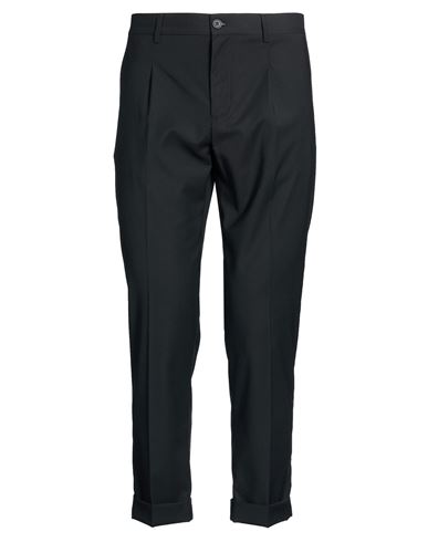 Man Pants Black Size 36 Polyester, Viscose, Elastane