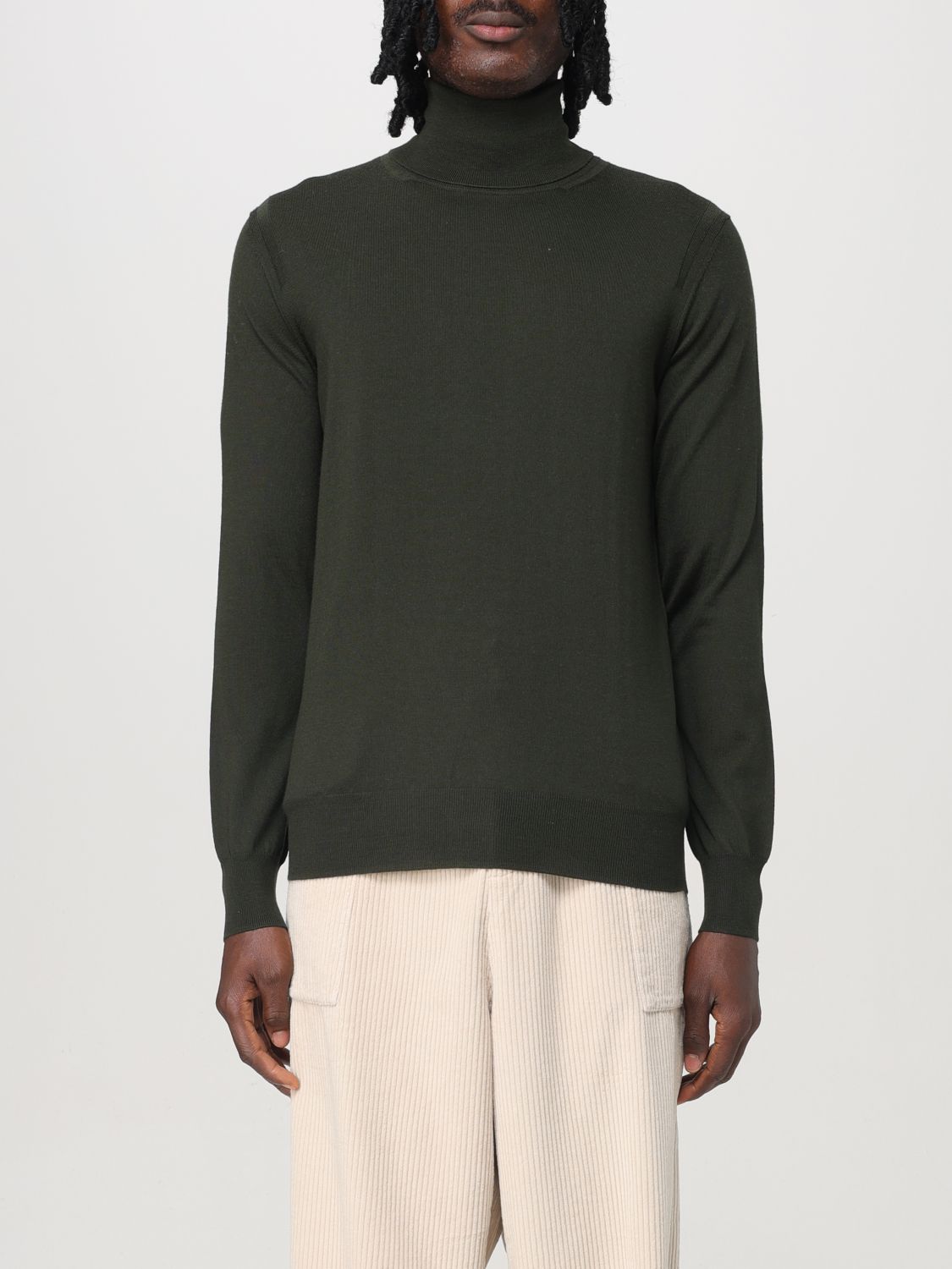 Sweater Men color Green