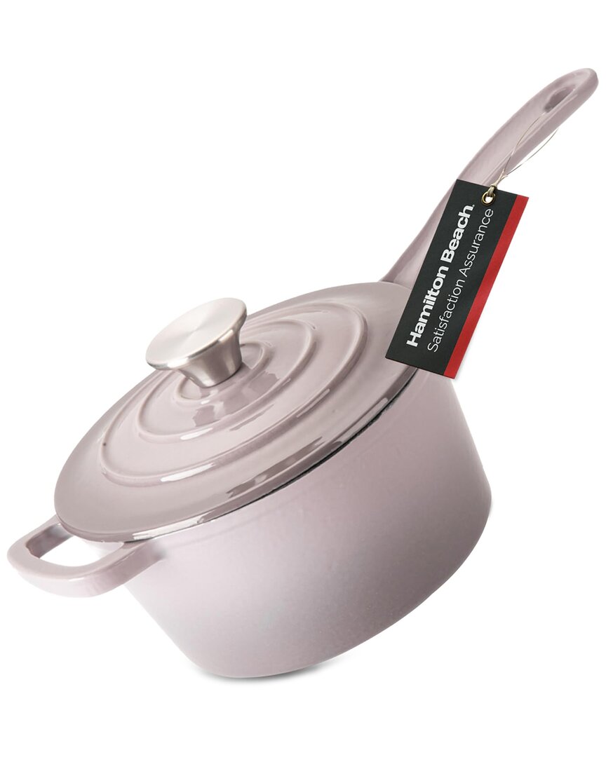Sauce Pan Cast Iron 2Qt Enamel Coating