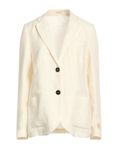 Woman Blazer Off white Size XL Linen