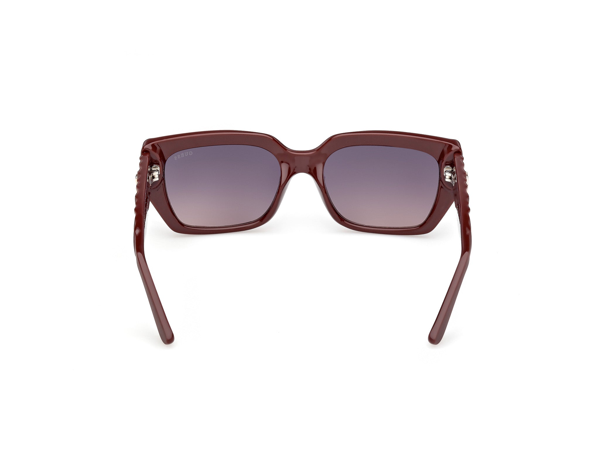 Guess Mujer Guess GU00254 69Z Gafas de sol Inyectado Burdeos Violeta Cuadrada Norma