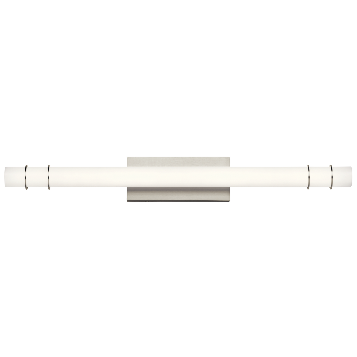 Brushed Nickel LED Linear Bath from the Korona Collection