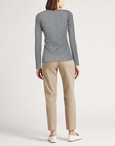 Woman Sweater Grey Size S Cotton, Cashmere