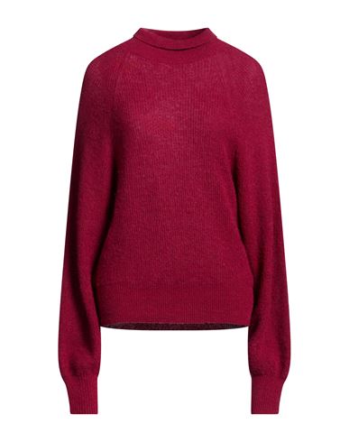 Woman Turtleneck Garnet Size 8 Polyamide, Alpaca wool, Wool
