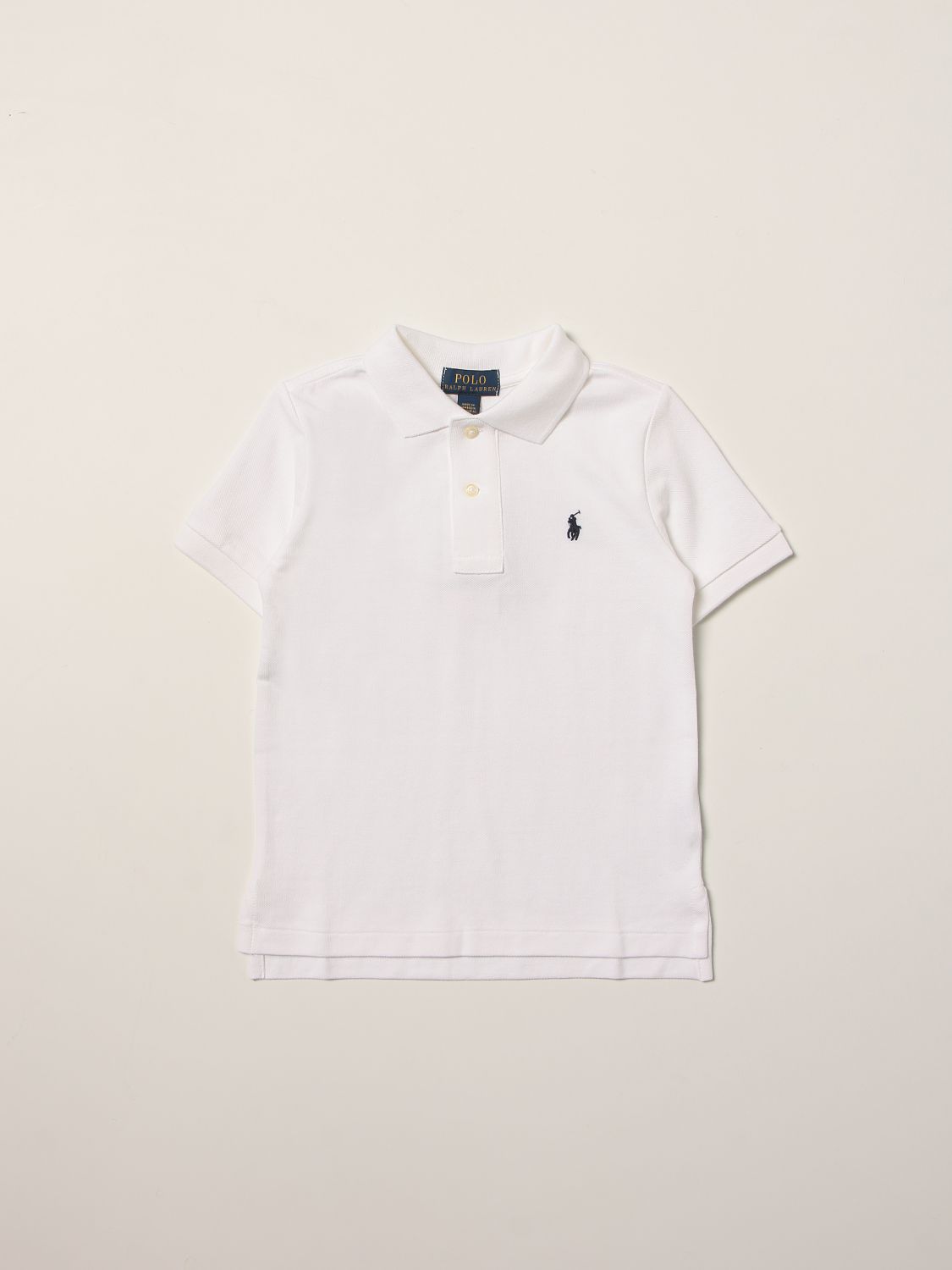 Polo shirt in cotton pique