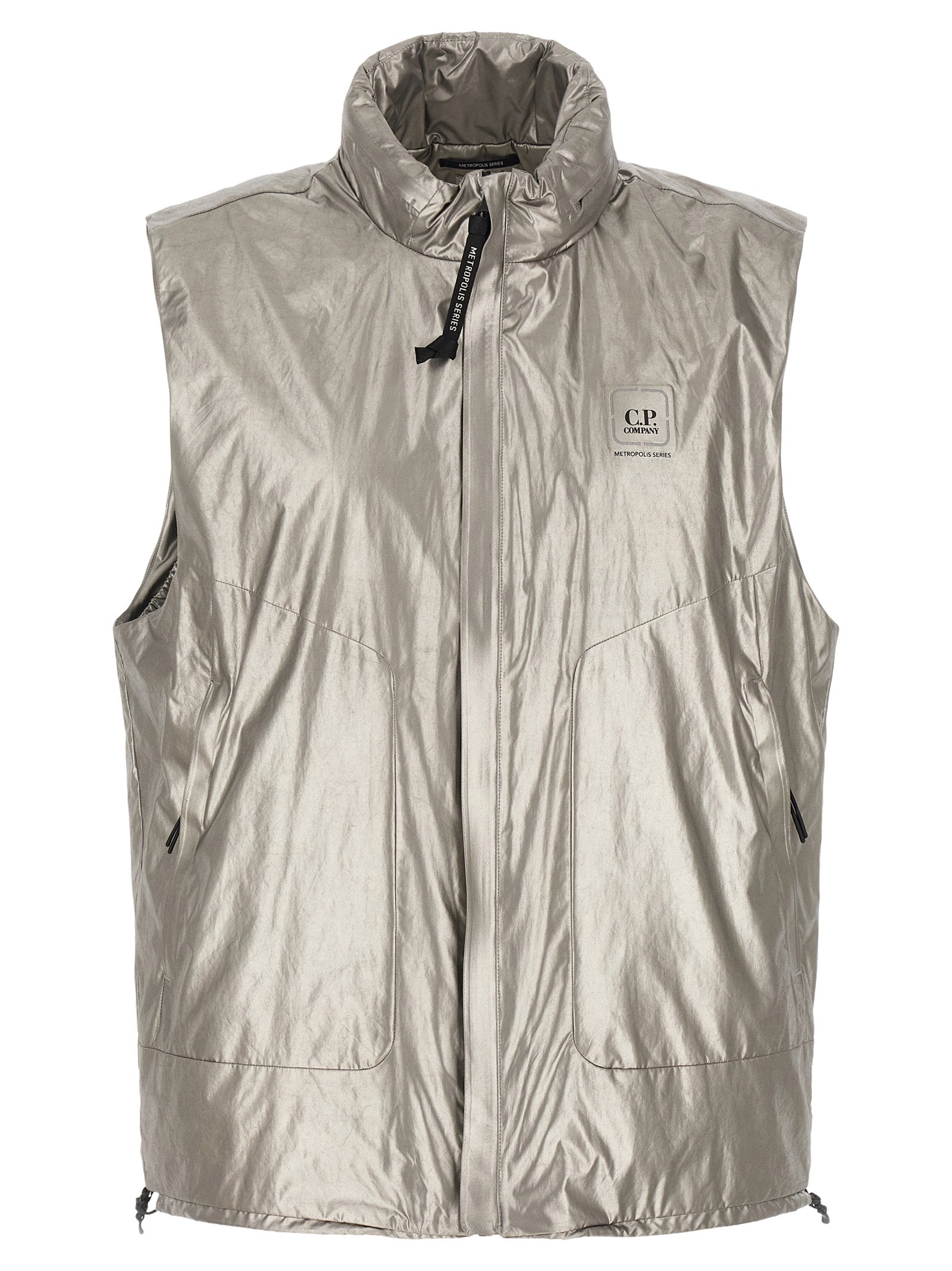 Metropolis Series Vest — Silver