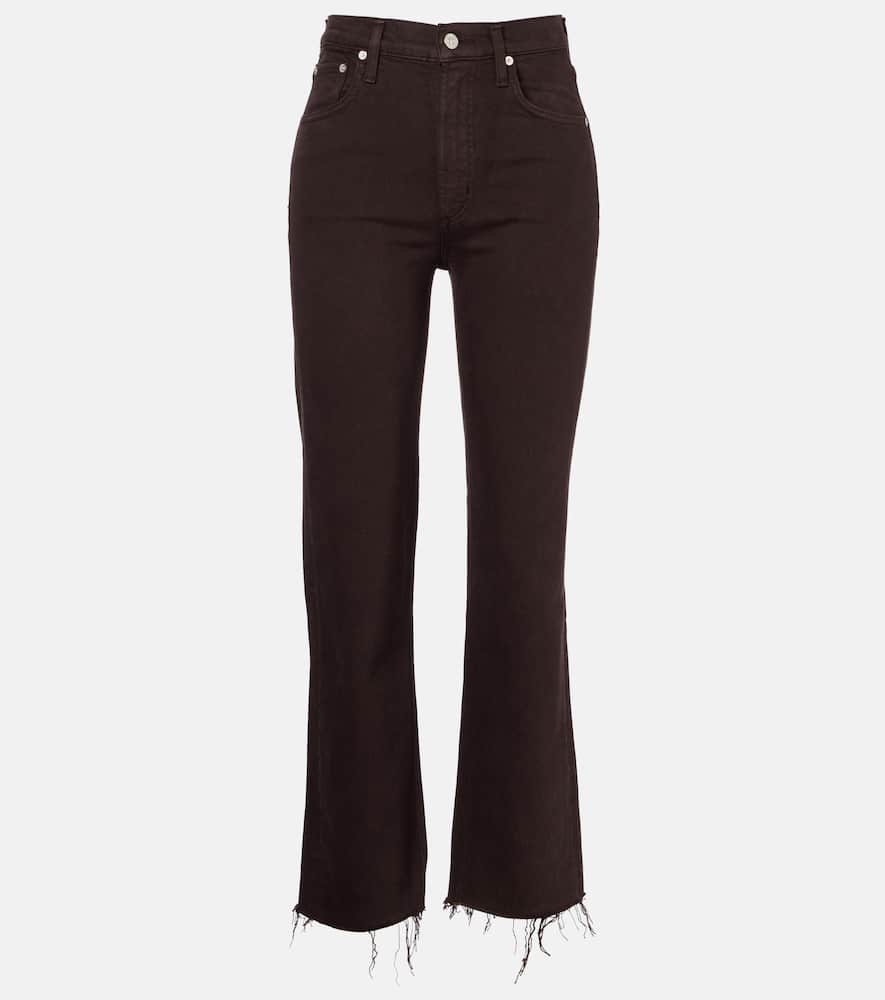 Palma high-rise straight jeans