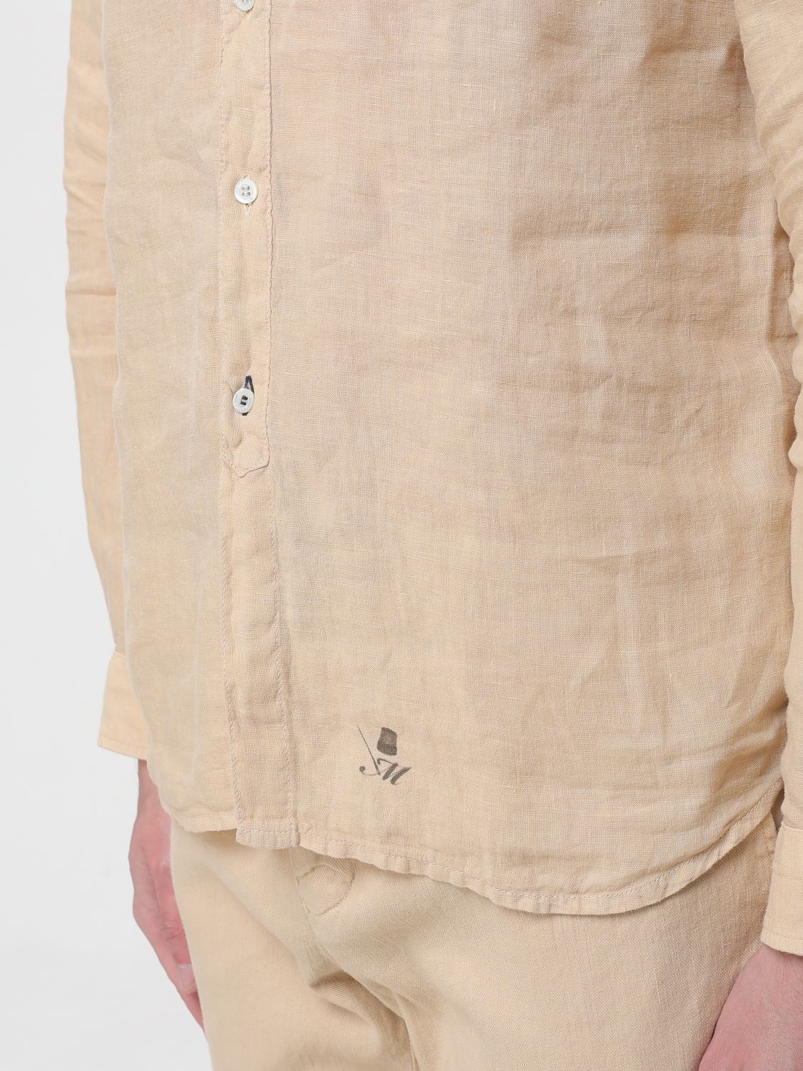 Shirt Men color Beige