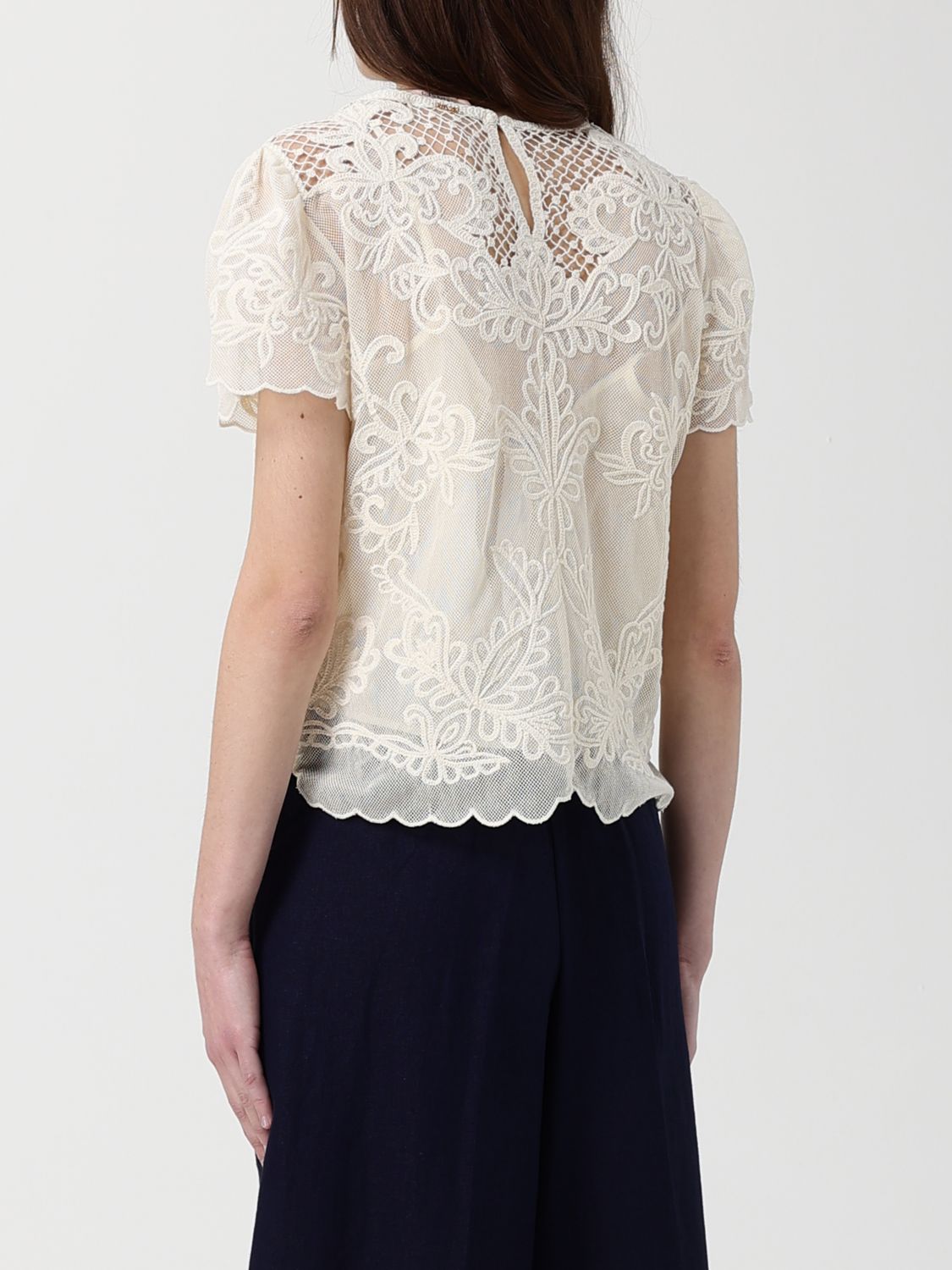 Top Woman color White
