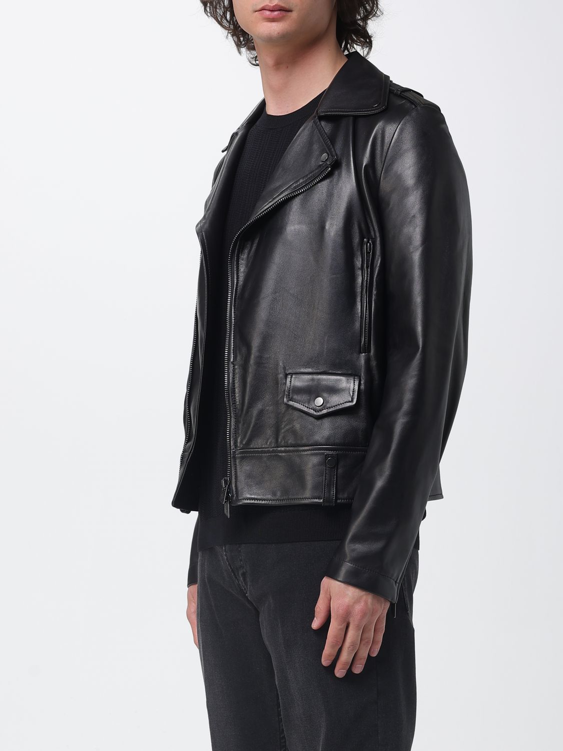 Jacket Men color Black