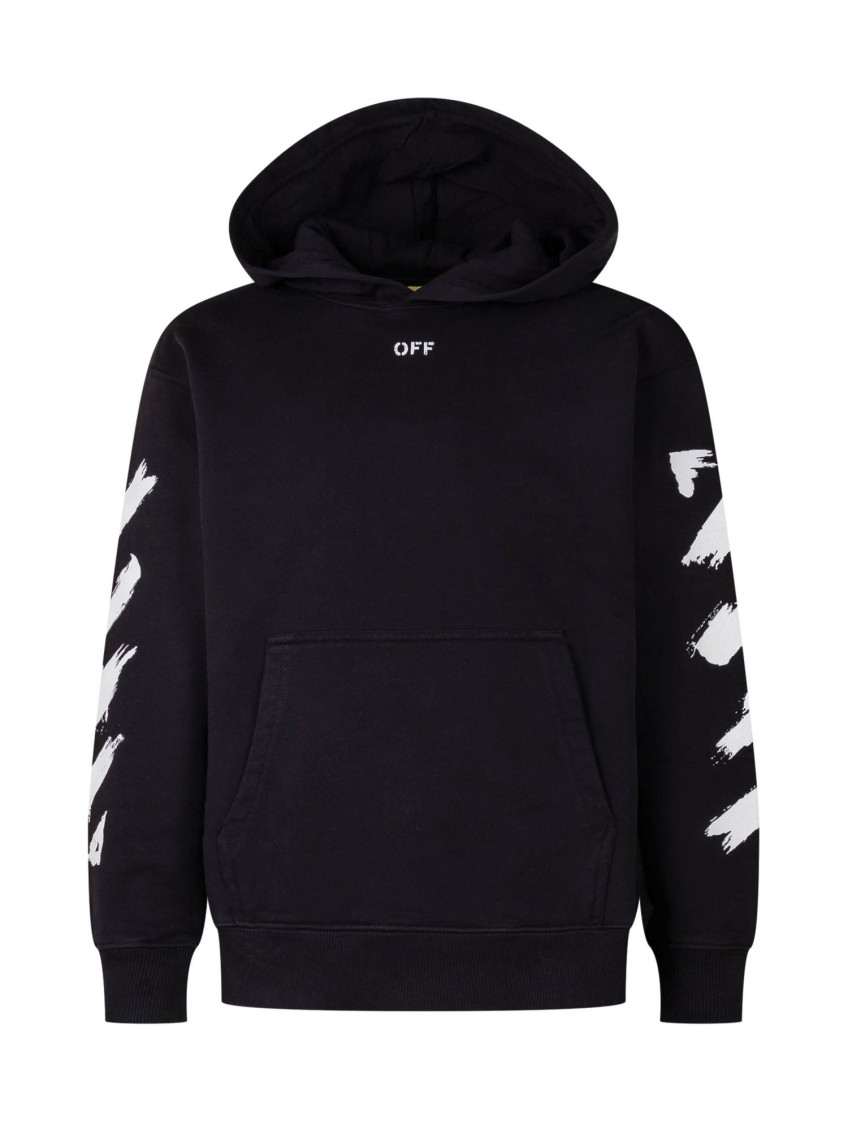 Black Graphic Hoodie
