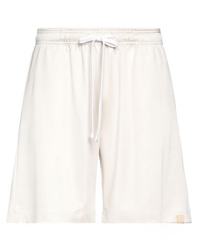 Man Shorts & Bermuda Shorts Light grey Size XL Cotton, Nylon