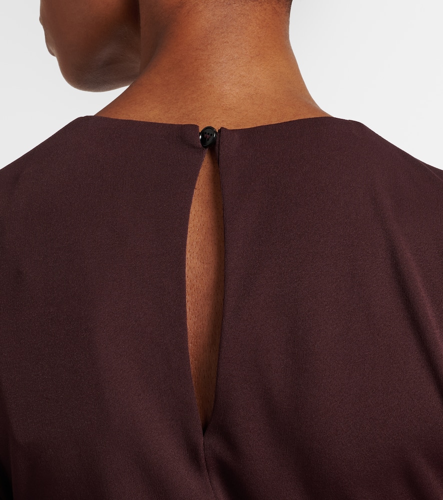 Jersey maxi dress