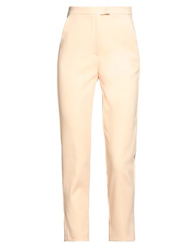 Woman Pants Apricot Size 2 Polyester, Elastane