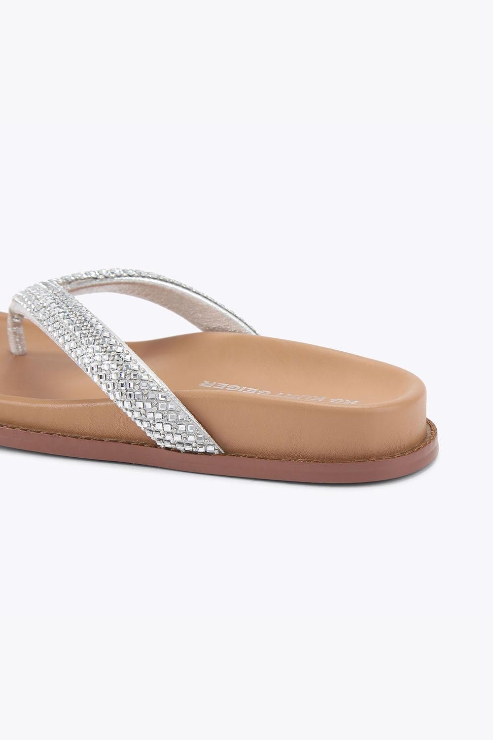 KG Kurt Geiger Women's 'Ryn' Sandals in Silver