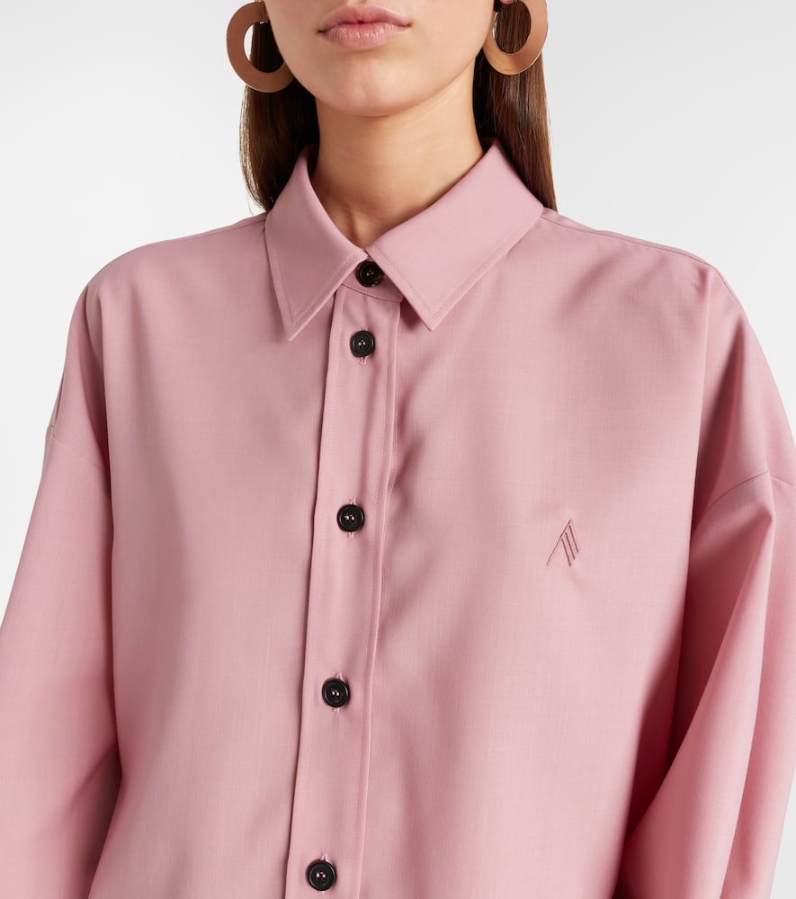 Diana asymmetric oversized shirt