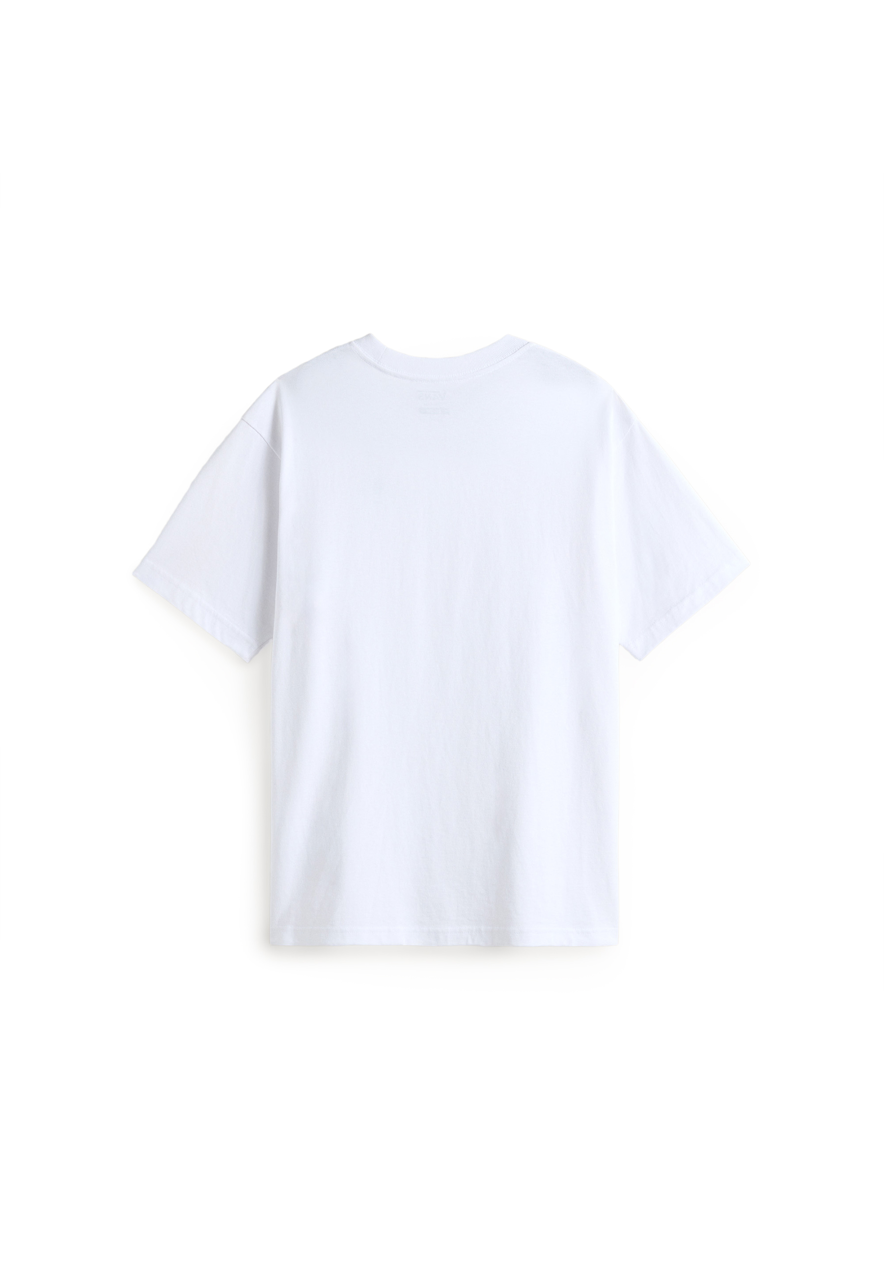 Vans Mens Salton Loose Short Sleeves - White Cotton - Sma