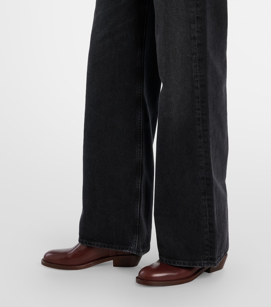 Paloma high-rise wide-leg jeans
