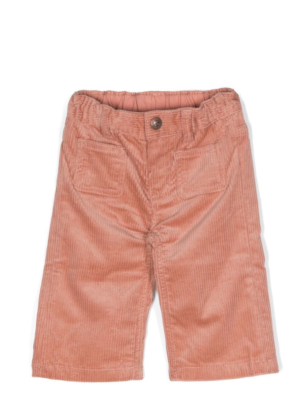 Wide-leg corduroy trousers - Pink