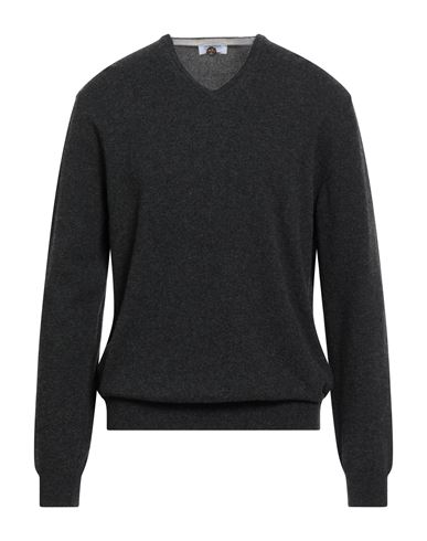 Man Sweater Charcoal Size 46 Virgin Wool, Cashmere