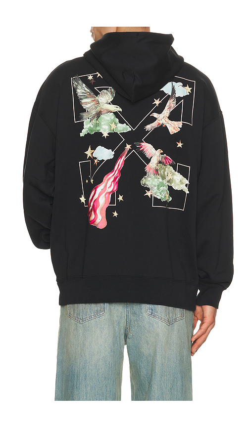 OFF-WHITE Dream Arrow Skate Hoodie in Black - Black. L also in M, XL/1X