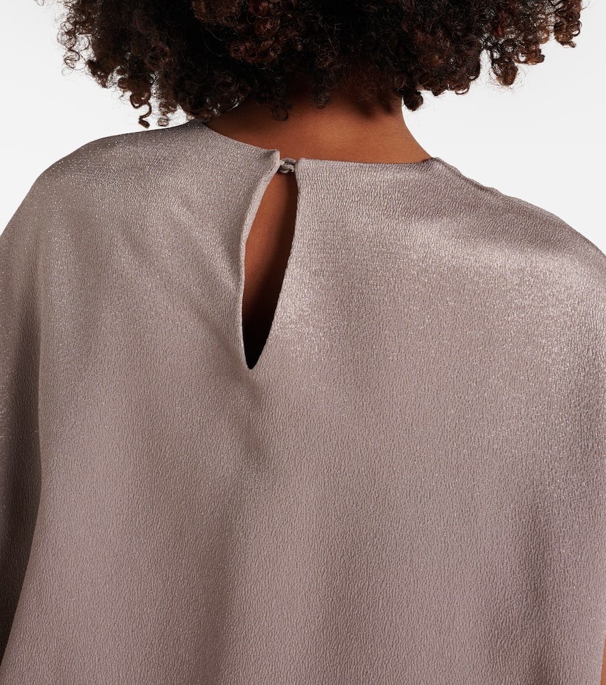 Ethel metallic top