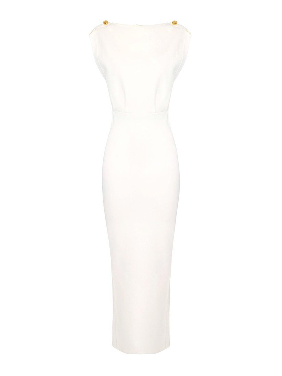 Elisabetta Franchi - milano stitch knit maxi dre