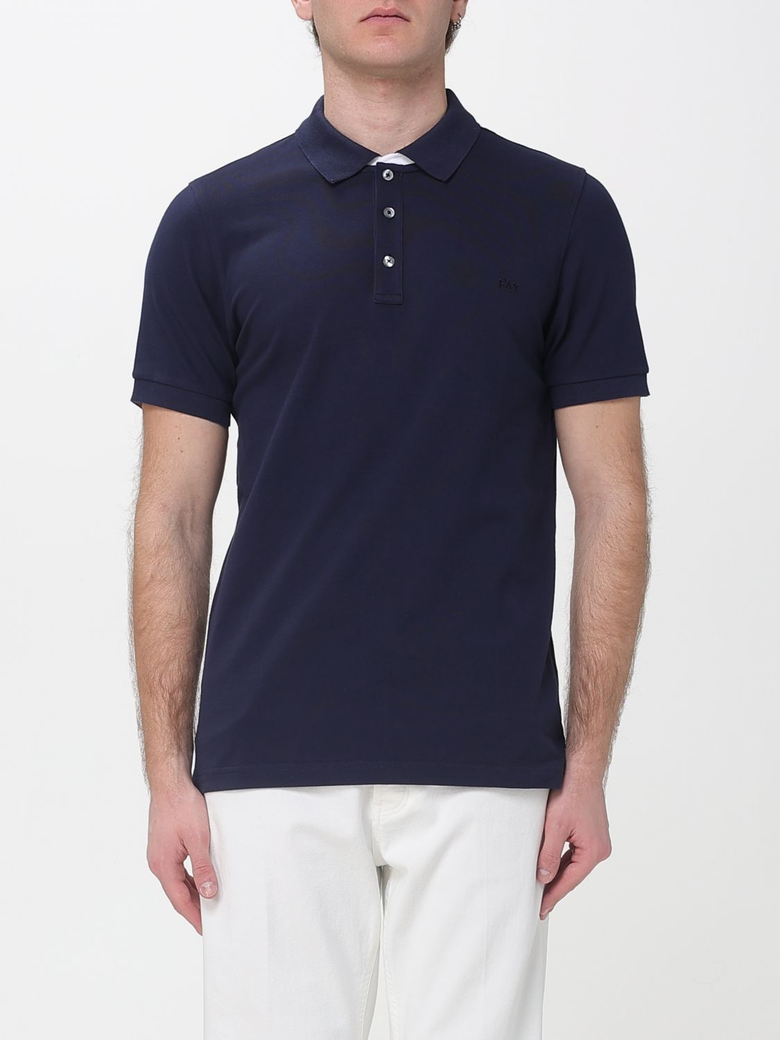 Polo Shirt Men color Green