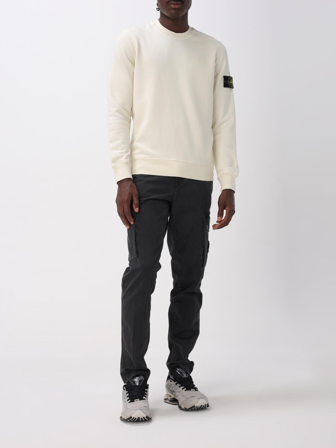 Sweatshirt Men color Ivory