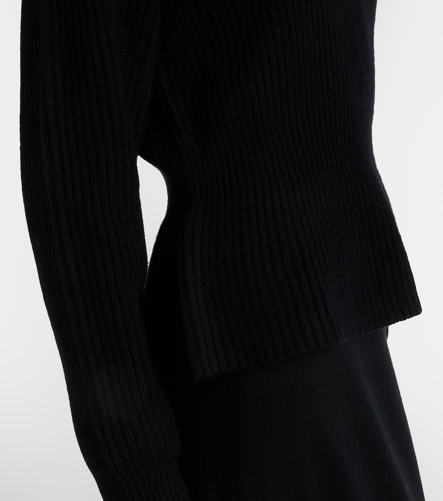 Miriella ribbed-knit cashmere sweater