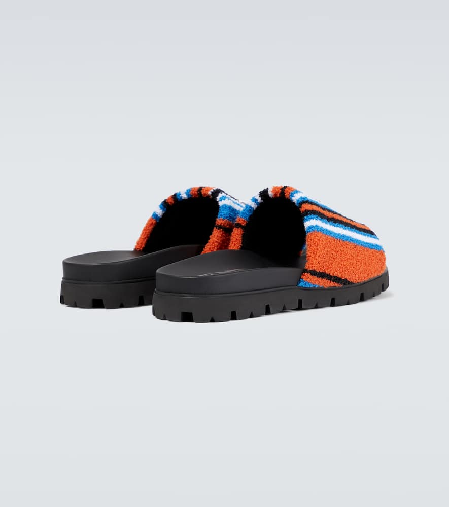 Prada Furry slides