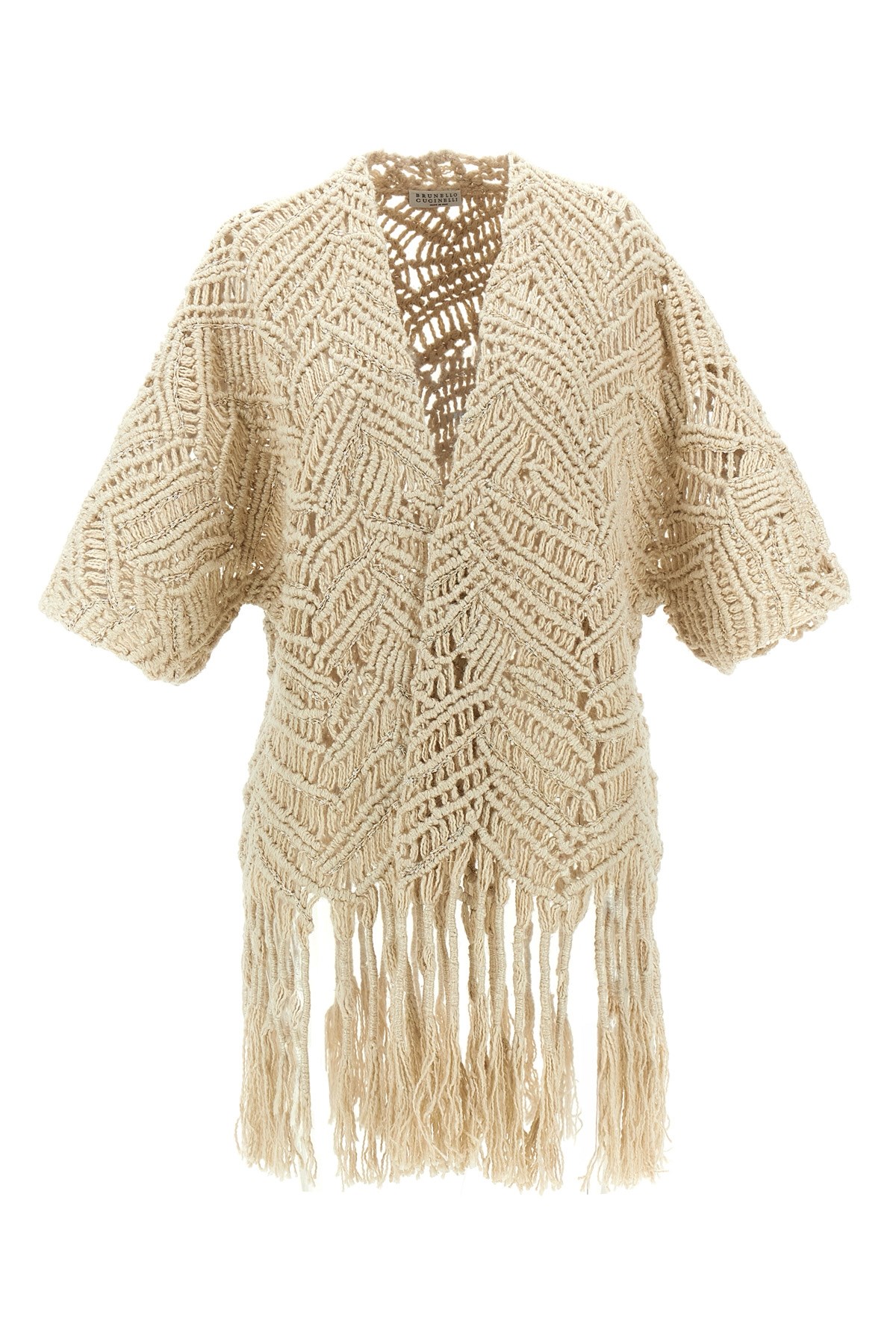 'Opera Dazzling Macramé' Cardigan