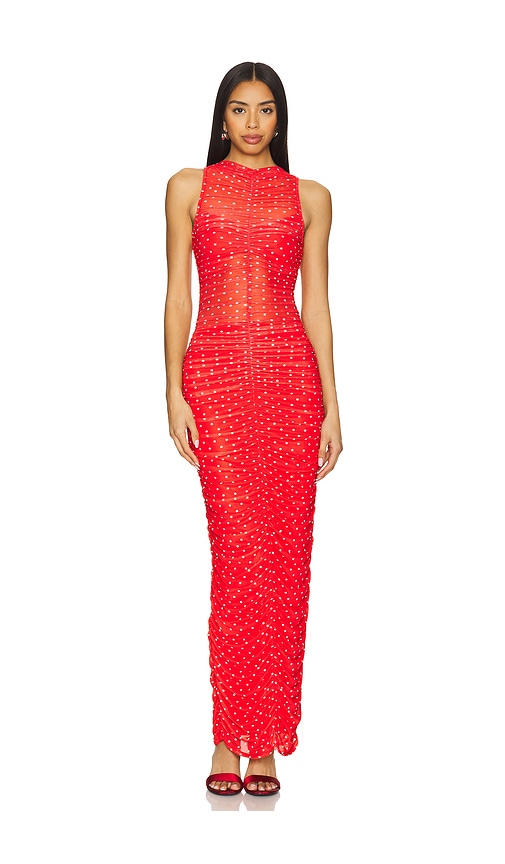 AFRM KLEID PEYTON in Red. Größe XXL. Also in 1X