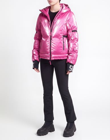 Woman Snow Wear Magenta Size 2 Polyester, Polyurethane