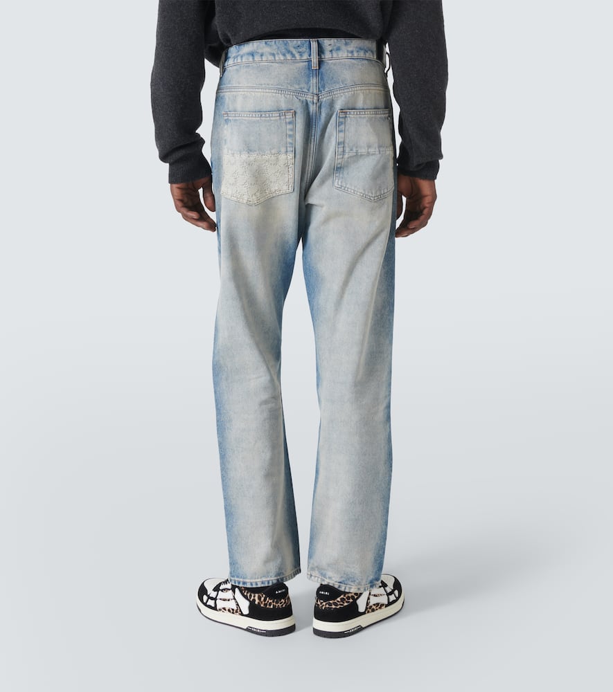 Ma Quad Cuff straight jeans