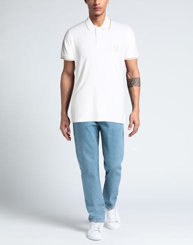 Man Polo shirt White