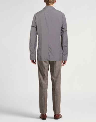 Man Blazer Grey Size 40 Viscose, Polyester