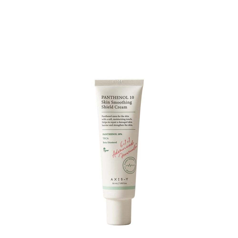 Axis-Y Panthenol 10 Skin Smoothing Shield Cream — crema viso levigante idratante