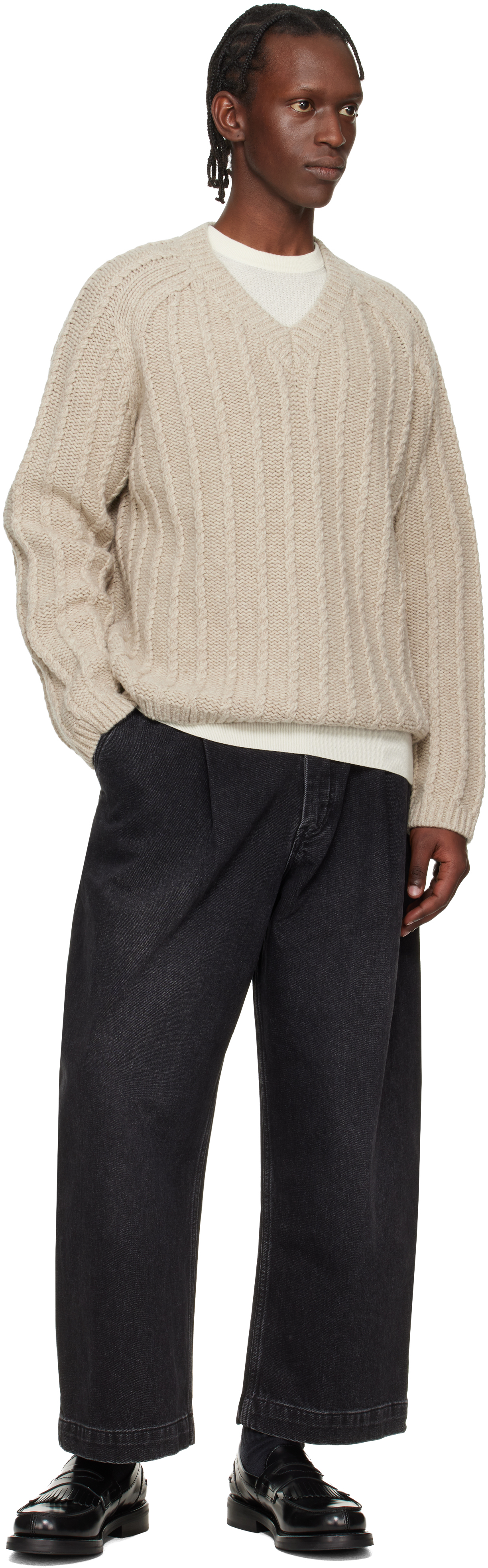 Black Puch Denim Jeans