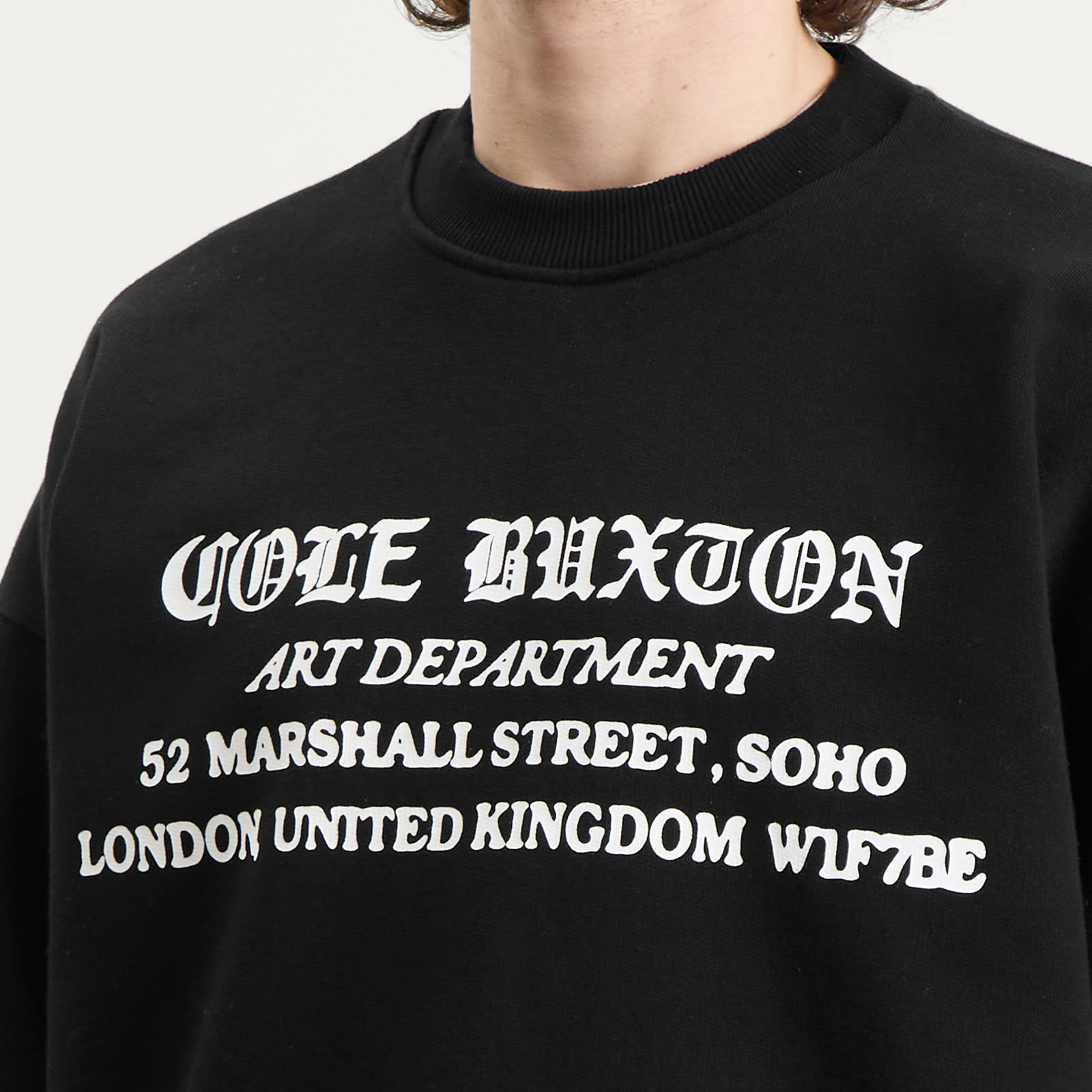Men's Art Department Sweatshirt Black