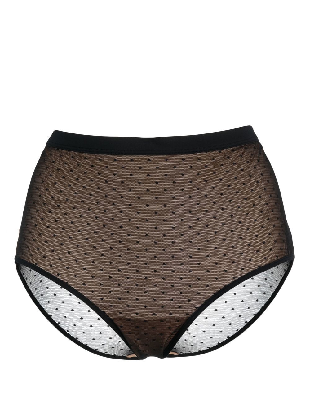 Flash Dance high-waist briefs - Black