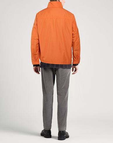 Man Jacket Orange Size L Polyester