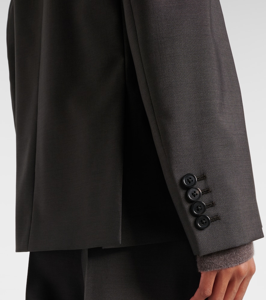 Faelan wool and mohair jacket