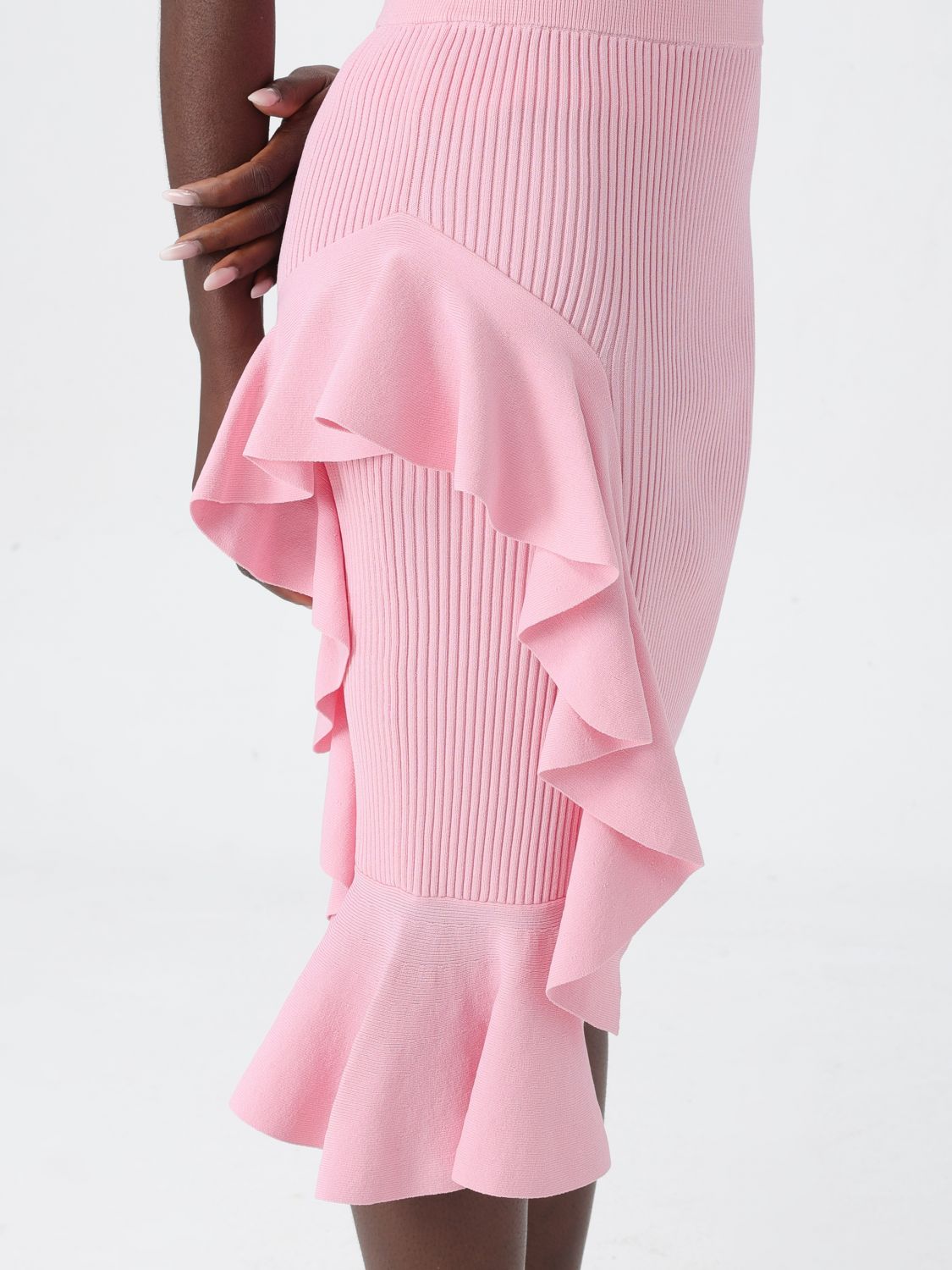 Skirt Woman color Pink