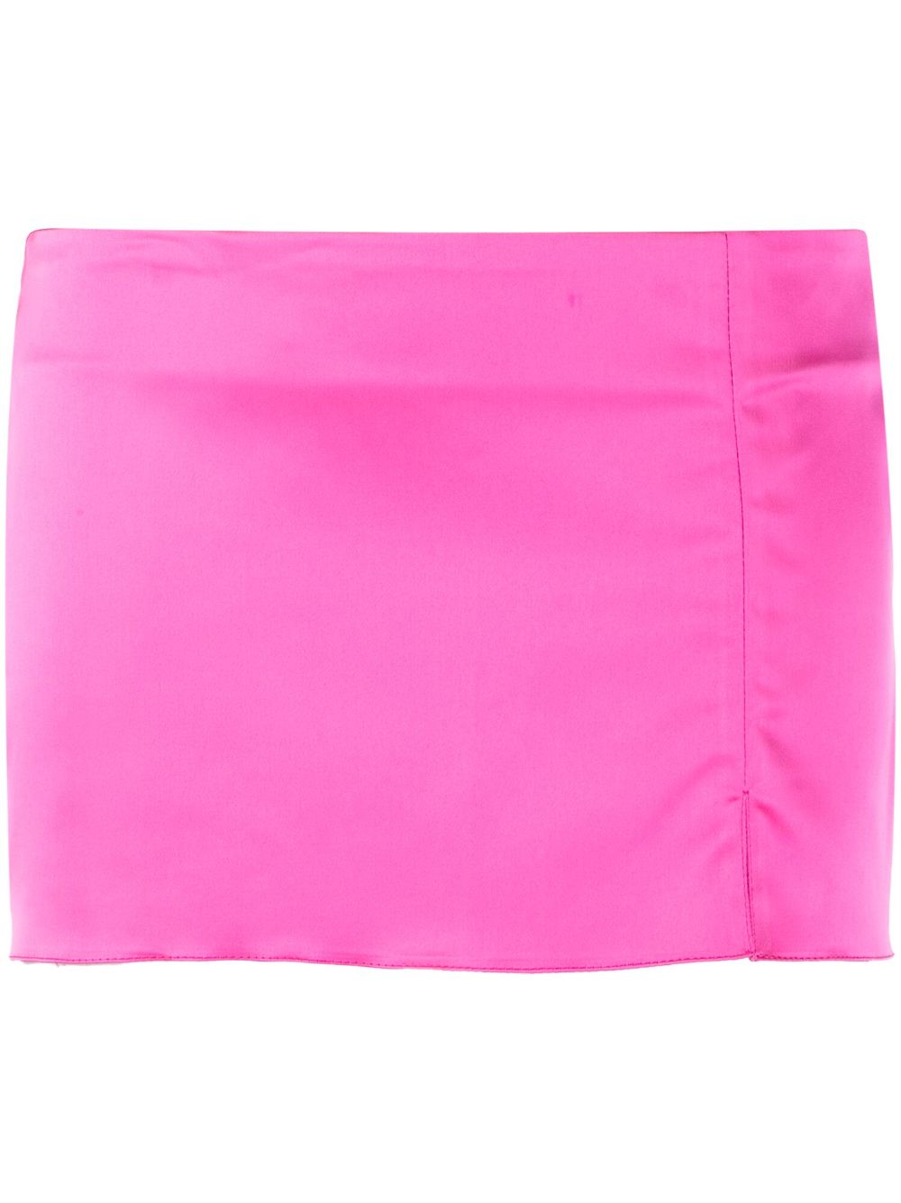 Satin micro miniskirt - Pink