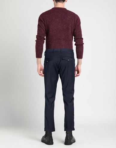 Man Pants Navy Size 30 Polyester, Wool, Elastane